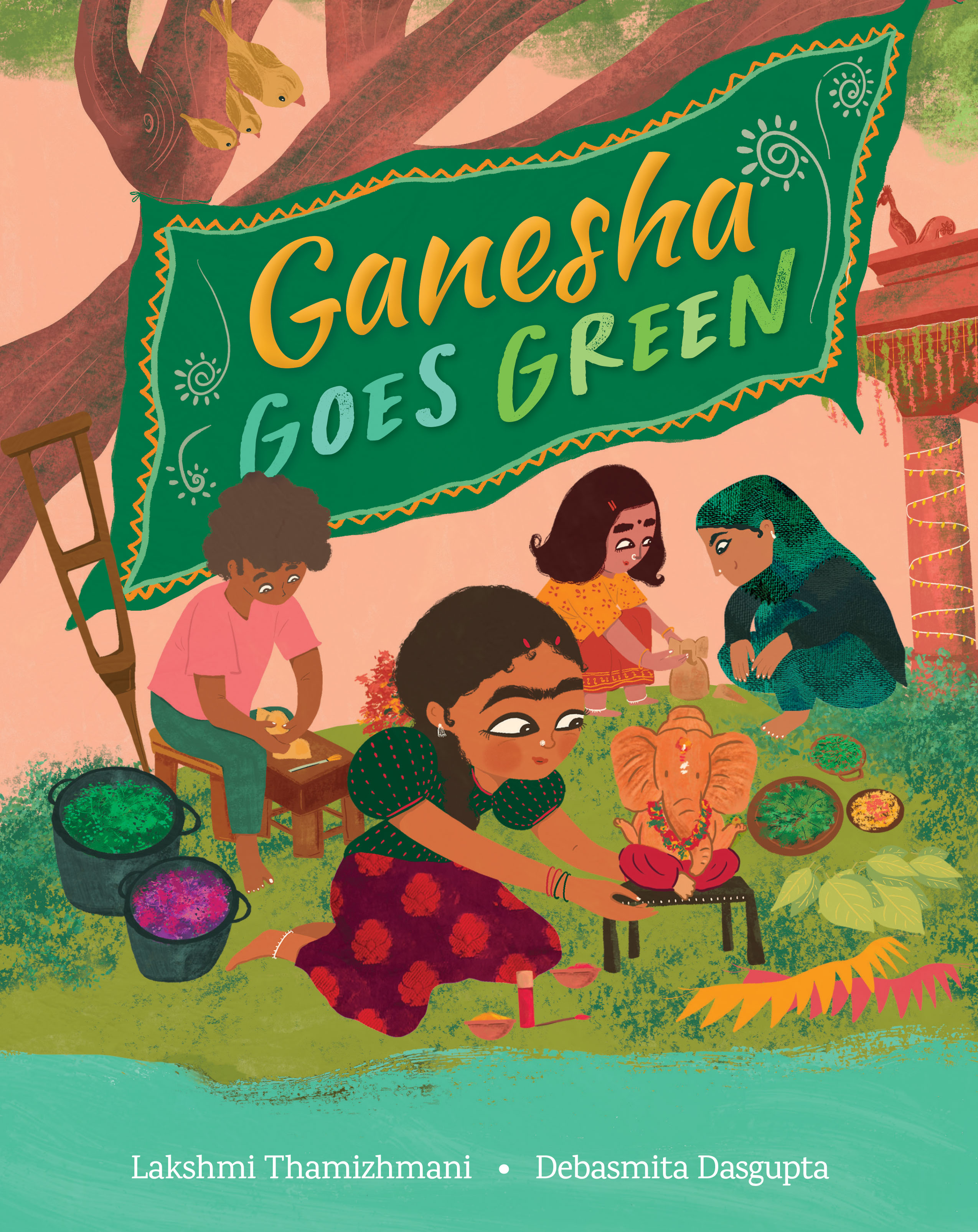 Ganesha Goes Green save the river book